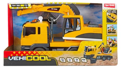 Obrázok produktu pre Hračka – bagr Toi-Toys so svetlom a zvukom – 25 cm