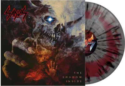 Produktbild von Sadus: The Shadow Inside (Limited Edition) (Red & Silver Swirl W/ Black Splatter Vinyl)