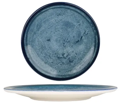 Image de Assiette plate Kütahya Porselen - Blue Stone - Porcelaine - 27 cm