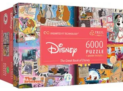 Image de UFT Puzzle 6000 - Le grand livre de Disney