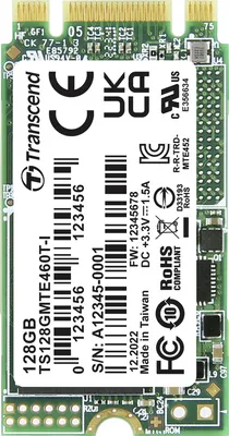 Produktbild von Transcend MTE460T-I, 128 GB, M.2
