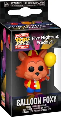 Obrázok produktu pre Five Nights at Freddy's - Balloon Foxy - Kľúčenka Funko Pocket POP!