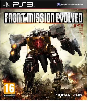 Produktbild von Square Enix Front Mission Evolved, PlayStation 3, Multiplayer-Modus, T (Jugendliche), Physische Medien