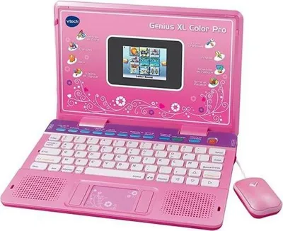 Produktbild von Bilingualer Lerncomputer, VTECH Genius XL Color Pro Rosa, 90 Aktivitäten, 6-11 Jahre