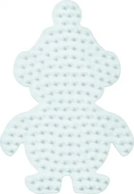 Image de Plaque hama petit pingouin pour perles à repasser midi - loisirs créatifs - 325