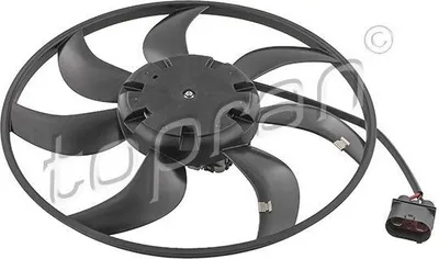 Produktbild von TOPRAN 117 457 Lüfter Motorkühlung Kühlerlüfter für VW Golf VII Schrägheck (5G1, BQ1, BE1, BE2) Wasserkühler