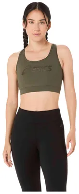 Image de Soutien-gorge Asics Essential Logo Padless Bra "Dark Olive" pour Femme