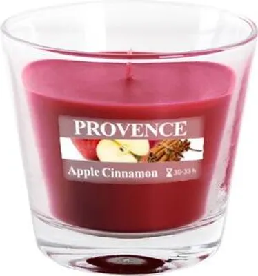 Obrázok produktu pre Sviečka V Skle 140G, Jablko+Škorica