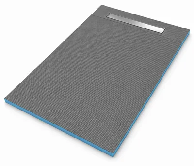 Produktbild von Art of Baan XPS Duschboard 160x90 cm befliesbar 60 cm Linearrinne bodengleich