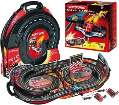 Produktbild von Cartronic Travel Race Set - Rennbahn im Koffer