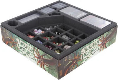 Produktbild von Feldherr Sortiereinsatz / Schaumstoff-Set passgenau für Arkham Horror 3. Edition