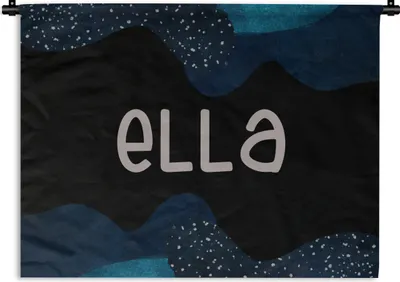 Produktbild von MuchoWow® Wandteppich Wandbehang Ella - Pastell - Mädchen 60x45 cm Tapisserie Dekoration Wandtuch - Das Schlafzimmer