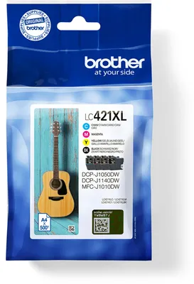 Produktbild von Brother LC-421 XL Value Pack C/M/Y/BK