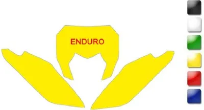 Immagine prodotto di Enduro nero Blackbird SHERCO SE/SEF