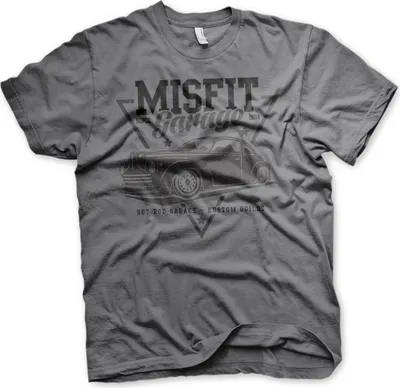 Produktbild von Misfit Garage Since 2014 T-Shirt - Medium - DarkGrey