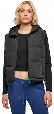 Immagine prodotto di Dámská vesta Urban Classics Ladies Recycled Twill Puffer Vest nero - M