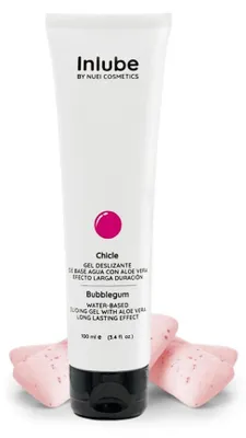 Produktbild von Inlube wasserbasiertes Gleitmittel mit Kaugummigeschmack, 100 ml