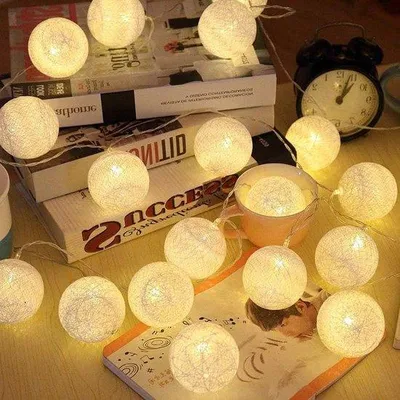 Immagine prodotto di Lampadine a LED bianche calde in plastica a batteria per balconi, finestre e feste