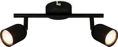 Produktbild von Spotleuchte Deckenleuchte Deckenstrahler Wandleuchte GU10 Schwenkbar Schwarz