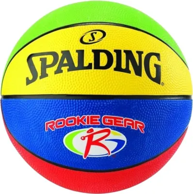 Produktbild von Spalding Rookie Gear Ball 84395Z, Basketballbälle, Unisex, Gelb, Größe: 5
