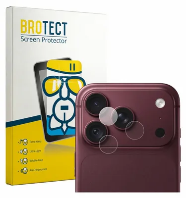Produktbild von BROTECT Schutzglas für Apple iPhone 18 Pro (NUR Kameraschutz) Schutzfolie Panzer Folie Glas Display Schutz klar