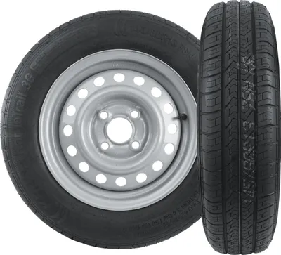 Obrázek produktu pro Sada dvou kol pro přívěsy  / TEMARED / BRENDERUP / STEMA / BÖCKMANN TYRE KENDA 145/80 R13 78N STARCO RIMS 4Jx13"H2 4x100 ET:30