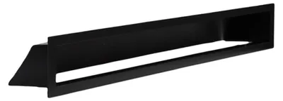 Obrázek produktu pro Krbová mřížka NORDflam AERO, 38x6 cm, černá