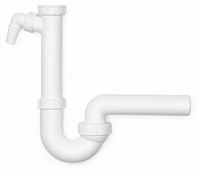 Produktbild von Naber Kugelgelenksiphon 1, 11/2' x Ø 50 mm  - Montagematerial