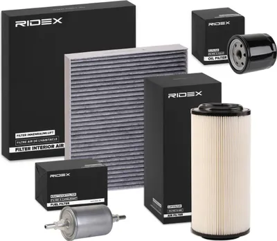 Produktbild von RIDEX Filterset Inspektionspaket Filtersatz für AUDI A2 (8Z0)