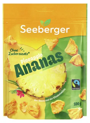 Produktbild von Ananas - ungezuckert: 100 g Inhalt: 100 g