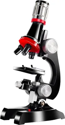 Zdjęcie produktu dla TechKidz, mikroskop 1200x z diodami LED, czarny