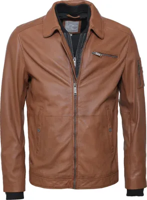 Produktbild von JCC Lederjacke 31023633 Herren cognac 54