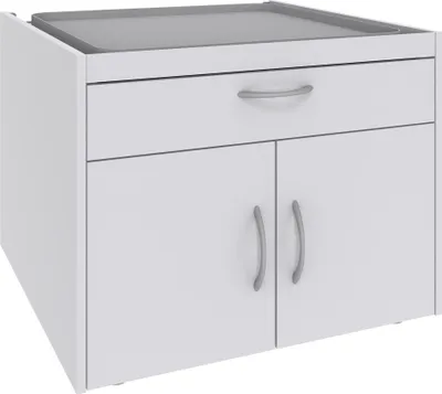 Produktbild von Waschmaschinenunterschrank >MRK Multiraumkonzept< in WEISS - 70x52x68cm (BxHxT)