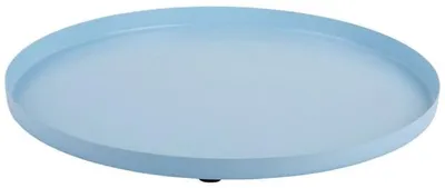 Produktbild von Present Time Tablett Dekotablett Tray Servir Soft Blue (30cm)