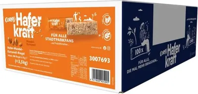 Produktbild von Corny Haferkraft Mandel Karamell aus Vollkorn Haferflocken 3500g