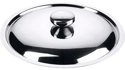 Produktbild von Knopfdeckel, Edelstahl, hochglänzend, ohne Löffelausschnitt, Variante auswählbar : Für 4640/200 Variante: Für 4640/200