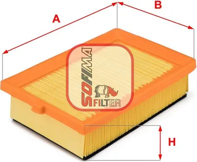Produktbild von SOFIMA S 3607 A Luftfilter für FIAT 500L (351, 352)