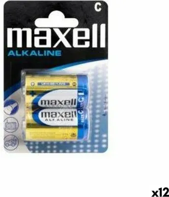 Immagine prodotto di Maxell LR-14 Blister (confezione da 2) batteria alcalina usa e getta - batterie (batteria usa e getta, alcalina, 2 pezzi, C)