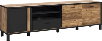 Produktbild von Furniture24 Fernsehschrank Hayato HYTT241R Unterschrank Lowboard 2 Türen 1 Schublade