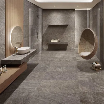 Produktbild von CASA39 Fliesen Steinoptik Grau 60x120 cm Ergon Oros Stone