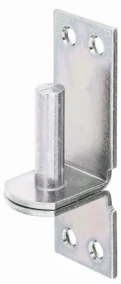 Zdjęcie produktu dla Alberts 311056 Wspornik na płycie, w wersjach z hakami DI lub DII, ocynkowany, pasywowany grubowarstwowo, rozstaw Ø13 mm, płyta 100 x 35 mm, zestaw 6 szt