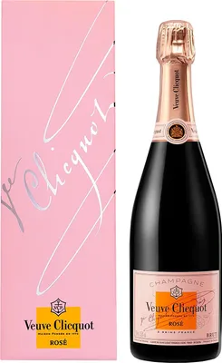 Produktbild von Veuve Clicquot Rosé Brut Champagner in Geschenkpackung Champagne Frankreich | 12,5 % vol | 0,75 l