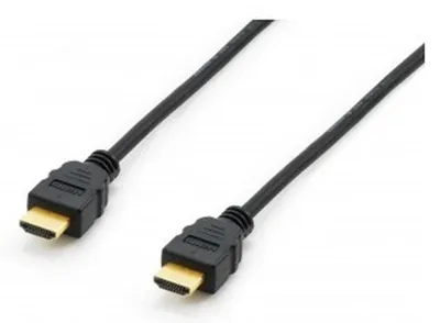 Produktbild von Equip High Speed HDMI Stecker auf Stecker Kabel, 20 m, HDMI Typ A (Standard), HDMI Typ A (Standard), 3D, 18 Gbit/s, Schwarz