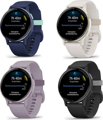 Zdjęcie produktu dla Garmin Vivoactive 5 3,05 cm (1,2") AMOLED Cyfrowy ekran dotykowy 390 x 390 pikseli Biały WLAN GPS