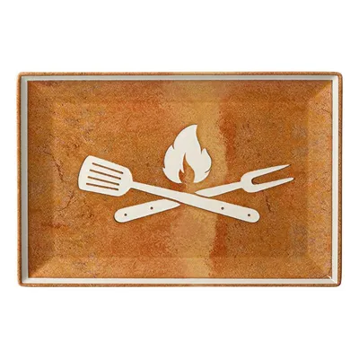 Produktbild von Ritzenhoff und Breker Rusty Platte flach 30x20cm