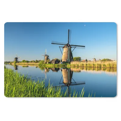 Produktbild von MuchoWow® Mauspad Mousepad Mühle - Frühling - Niederlande 27x18 cm - Mousepads - Maus Mat - Pad - Mausunterlage - Büroartikel - Desk Matten