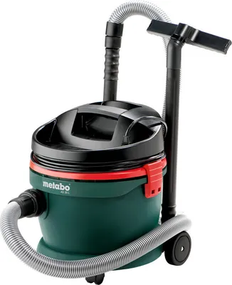 Zdjęcie produktu dla Metabo AS 20 L, Suchy i Mokry, Czarny, Zielony, 20 l, 60 L/s, 200 kPa, 5 m