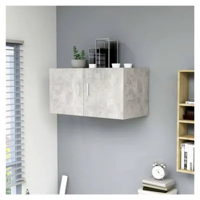 Produktbild von Wandregal Küche Betongrau Wandkonsole Wandschrank