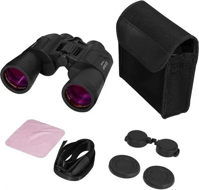 Productafbeelding van HD Verrekijker - Buiten Kijker - Vogels Kijken - Multi-coated Lens - 12X50 - Zwart