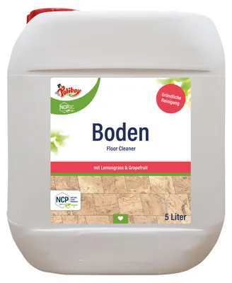 Produktbild von Poliboy NCP Boden Reiniger - 5 Liter Kanister - sorgfältige Reinigung und Frische für alle Böden und Flächen